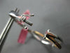 WIDE .64CT WHITE & PINK DIAMOND 18KT WHITE & ROSE GOLD 3D CUFF BANGLE BRACELET
