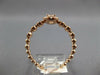 .53CT DIAMOND 14KT ROSE GOLD SOLITAIRE HALO FLOWER FRIENDSHIP PROMISE LOVE RING