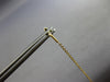 ESTATE .14CT DIAMOND 18KT YELLOW GOLD 3D GEOMETRICAL BAR FUN HANGING EARRINGS