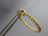 ESTATE .95CT DIAMOND 14K 2 TONE GOLD 3D CLASSIC INSIDE OUT HOOP HANGING EARRINGS