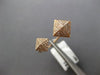 ESTATE .25CT DIAMOND 14KT ROSE GOLD 3D CLASSIC DOUBLE PYRAMID FUN RING