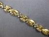 ESTATE 14KT WHITE & YELLOW GOLD 3D MATTE & SHINY CLASSIC FLORAL FUN BRACELET