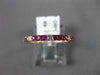 .39CT DIAMOND & AAA RUBY 14KT ROSE GOLD ROUND 2MM SEMI ETERNITY ANNIVERSARY RING