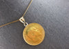 22KT YELLOW GOLD 3D 1907 EDWARDVS VII D:G: BRITT: OMN: REX F: D IND: IMP: #28099