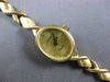 ESTATE 14KT WHITE YELLOW AND ROSE GOLD 3D GENEVE OCTAGON LADY'S WATCH