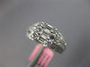 1.37CT DIAMOND 18KT WHITE GOLD ROUND BAGUETTE & PRINCESS CLUSTER ENGAGEMENT RING