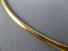 ESTATE LARGE 4.29CT DIAMOND & AAA SAPPHIRE & OPAL 14K YELLOW GOLD OMEGA NECKLACE