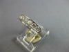 .52CT DIAMOND 14KT WHITE GOLD 3D 7 STONE CHANNEL PAVE WEDDING ANNIVERSARY RING