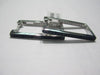 .46CT DIAMOND & AAA SAPPHIRE 18KT WHITE GOLD 3D RECTANGULAR INSIDE OUT EARRINGS