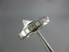 .35CT DIAMOND 14KT WHITE GOLD 3D PRINCESS 5 STONE FILIGREE ANNIVERSARY RING 1337