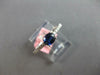 .48CT DIAMOND & AAA SAPPHIRE 14K WHITE GOLD CLASSIC OVAL & ROUND ENGAGEMENT RING