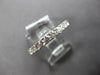 .83CT DIAMOND 18KT WHITE GOLD ROUND 2.5MM SEMI ETERNITY WEDDING ANNIVERSARY RING