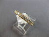 .73CT DIAMOND 14KT YELLOW GOLD 3D 4 PRONG SEMI ETERNITY WEDDING ANNIVERSARY RING