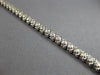 ESTATE 2.79CT DIAMOND 14KT WHITE GOLD 3D CLASSIC ROUND FUN LOVE TENNIS BRACELET