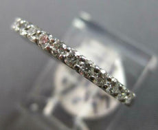 .44CT DIAMOND 14KT WHITE GOLD 3D ROUND SHARED PRONG LOW SETTING ANNIVERSARY RING
