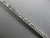 7.34CT SALT & PEPPER DIAMOND 14KT WHITE GOLD 3D ROUND ETERNITY TENNIS BRACELET