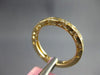 ESTATE .11CT DIAMOND 14K YELLOW GOLD CLASSIC ROUND FILIGREE TRIANGULAR LOVE RING