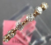 ESTATE .82CT DIAMOND 18K ROSE GOLD ROUND 3/4TH ETERNITY WEDDING ANNIVERSARY RING