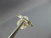 .45CT DIAMOND 14KT WHITE GOLD BAGUETTE 3 STONE V SHAPE WEDDING ANNIVERSARY RING