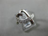 ESTATE TIFFANY & CO .20CT DIAMOND 18KT WHITE GOLD 3D LOVING HEART RING #24919
