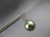 .33CT DIAMOND & AAA TAHITIAN PEARL 14K WHITE GOLD DOUBLE FLOWER HANGING EARRINGS