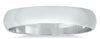 ESTATE CLASSIC 14KT WHITE GOLD 3D SOLID 3MM WEDDING ANNIVERSARY RING