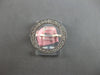 ESTATE .33CT DIAMOND 14KT WHITE GOLD 3D CLASSIC ROUND CIRCLE OF LIFE FUN RING