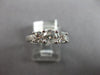 1.0CT DIAMOND 14KT WHITE GOLD ROUND 3 STONE PAST PRESENT FUTURE ENGAGEMENT RING