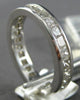 1.91CT DIAMOND 14KT WHITE GOLD 3D PRINCESS INVISIBLE ETERNITY ANNIVERSARY RING