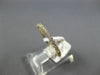 ESTATE .19CT DIAMOND 14KT YELLOW GOLD 3D CLASSIC 1.5MM SEMI ETERNITY LOVE RING