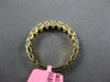 ESTATE .91CT DIAMOND 18K YELLOW GOLD ROUND LUCIDA SEMI ETERNITY ANNIVERSARY RING