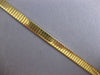 ESTATE 14KT YELLOW GOLD 3D CLASSIC 6MM OMEGA ITALIAN LOVE BRACELET