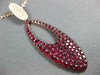 ANTIQUE 5.80CT DIAMOND & AAA TURQUOISE 14K WHITE GOLD HALO ETOILE NECKLACE 21870