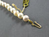 LONG AAA SOUTH SEA PEARL 14KT YELLOW GOLD CLASSIC 6.5MM FILIGREE BRACELET #27756