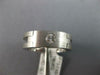 ESTATE .36CT DIAMOND 14KT WHITE GOLD SOLITAIRE MATTE FINISH ETOILE FUN MENS RING