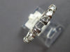 .54CT DIAMOND 14KT WHITE GOLD ROUND & BAGUETTE CHANNEL WEDDING ANNIVERSARY RING