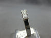 .85CT DIAMOND 14K WHITE GOLD PRINCESS 5 STONE INVISIBLE WEDDING ANNIVERSARY RING