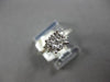 .33CT DIAMOND 18KT WHITE GOLD 3D CLASSIC ROUND CLUSTER ILLUSION ENGAGEMENT RING
