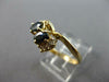 .65CT DIAMOND & AAA SAPPHIRE 14KT YELLOW GOLD 3D OVAL & ROUND DOUBLE FLOWER RING