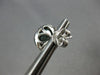 LARGE .43CT DIAMOND & AAA TAHITIAN PEARL 18KT WHITE GOLD 3D HALO STUD EARRINGS