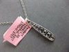 79CT DIAMOND & AAA SAPPHIRE 18KT WHITE GOLD JOURNEY ELONGATED FLOATING PENDANT