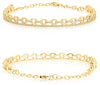 .39CT DIAMOND 14KT YELLOW GOLD ROUND MULTI OVAL ADJUSTABLE CUFF BANGLE BRACELET