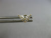 SMALL .31CT DIAMOND 14KT YELLOW GOLD 3D ROUND & MARQUISE BUTTERFLY STUD EARRINGS