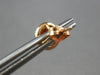 2.30CT DIAMOND & AAA GARNET 14KT ROSE GOLD 3D CLASSIC ROUND HALO STUD EARRINGS