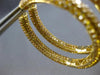 EXTRA LARGE 12.52CT INTENSE FANCY YELLOW DIAMOND 18KT YELLOW GOLD HOOP EARRINGS