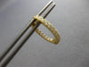 ESTATE .46CT DIAMOND 18K YELLOW GOLD 3D CLASSIC OVAL HUGGIE FUN HANGING EARRINGS