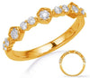 ESTATE .35CT DIAMOND 14K YELLOW GOLD 3D ROUND HEXAGON FILIGREE MILGRAIN FUN RING