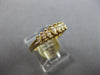 .39CT DIAMOND 14K WHITE & YELLOW GOLD 3D 7 STONE MARQUISE SHAPE ANNIVERSARY RING