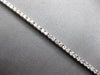 ESTATE WIDE 1.83CT DIAMOND 14KT WHITE GOLD 3D CLASSIC ROUND 2MM TENNIS BRACELET