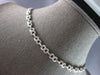 3.50CT DIAMOND 18KT WHITE GOLD 3D CLASSIC INFINITY ETERNITY LOVE TENNIS NECKLACE